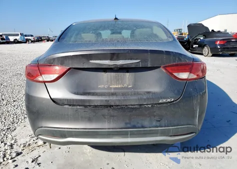 2016 Chrysler 200 Limited z USA, uszkodzony, nr VIN 1C3CCCABXGN143299